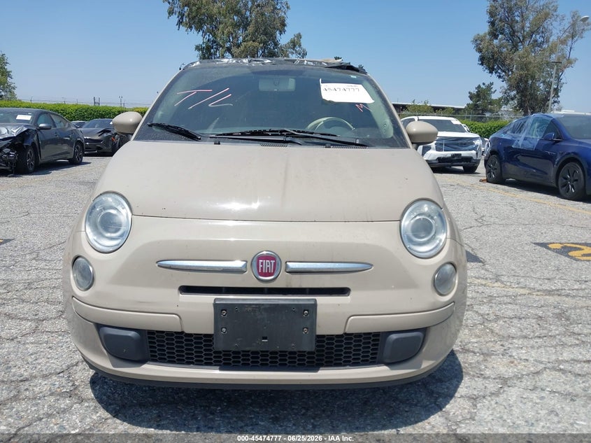 2012 Fiat 500C Pop VIN: 3C3CFFDR8CT198314 Lot: 45474777