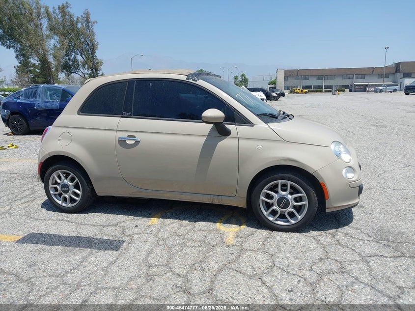 2012 Fiat 500C Pop VIN: 3C3CFFDR8CT198314 Lot: 45474777