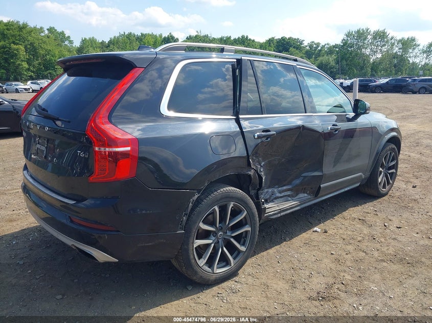 2016 Volvo Xc90 T6 Momentum VIN: YV4A22PK0G1047337 Lot: 45474796