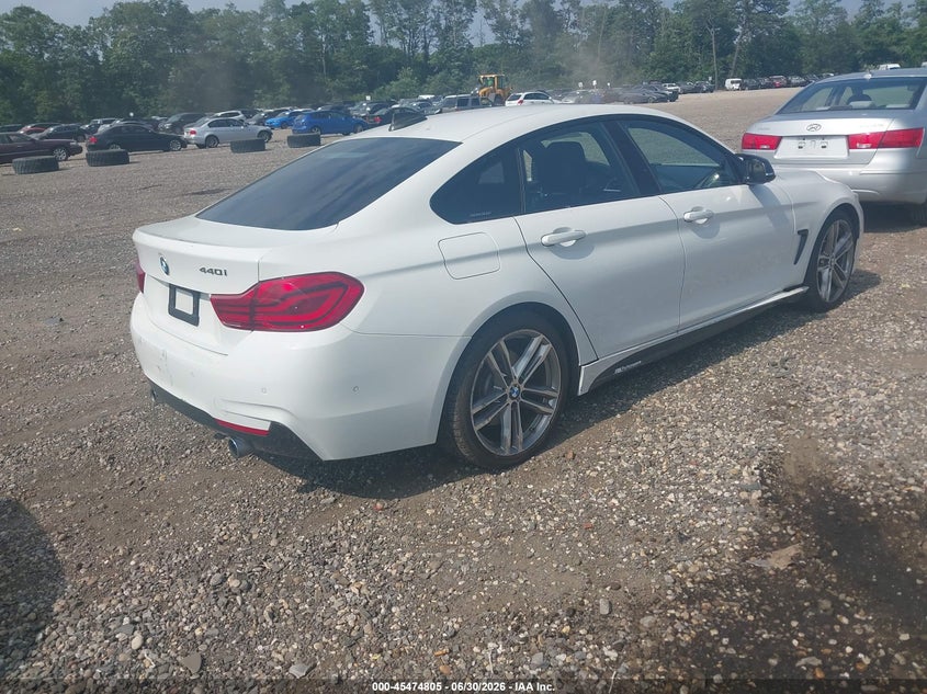 Vin: wba4j5c53jbm64907, lot: 45972942, bmw 440i gran coupe 20184