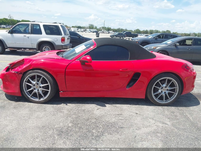 2013 Porsche Boxster VIN: WP0CA2A8XDS112423 Lot: 45474851