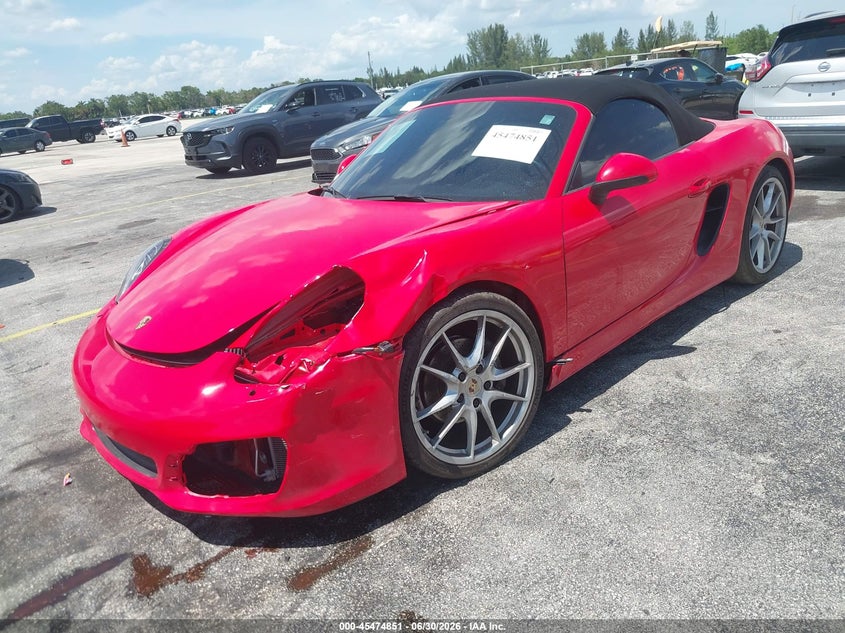 2013 Porsche Boxster VIN: WP0CA2A8XDS112423 Lot: 45474851