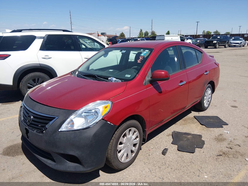 Vin: 3n1cn7ap6dl822221, lot: 45972992, nissan versa 1.6 sv 20132