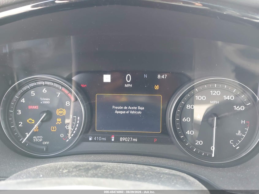 2022 Cadillac Xt6 Fwd Premium Luxury VIN: 1GYKPCRS8NZ161302 Lot: 45474860