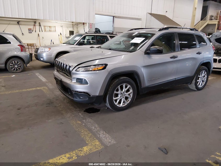 2017 JEEP CHEROKEE SPORT UTILITY VEHICLE 2.4L I-4 VVT, 184HP
