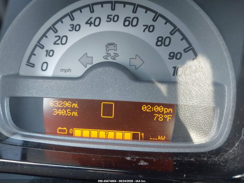 2013 SMART FORTWO ELECTRIC DRIVE auction photo 7