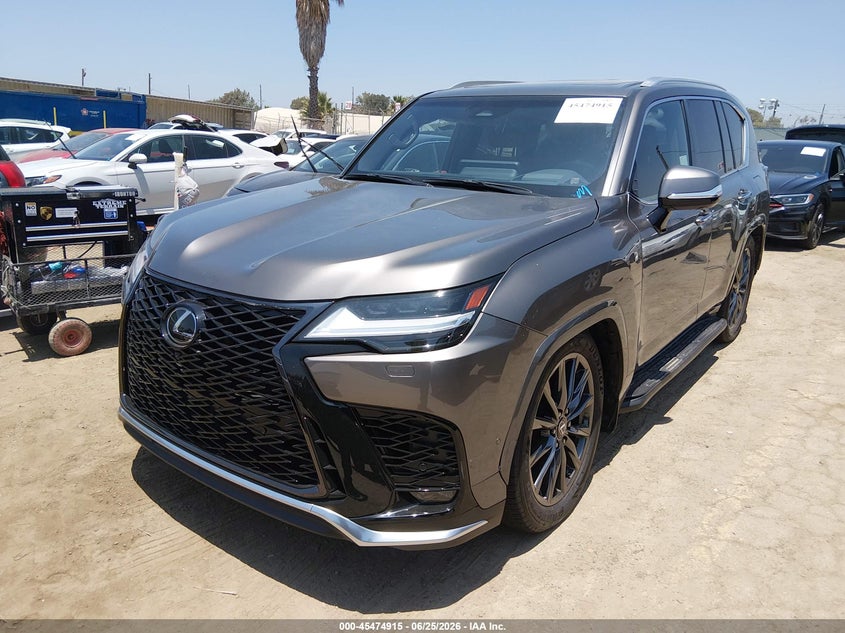 Vin: jtjmd7cx1s4005644, lot: 45973052, lexus lx 700h f sport 20252