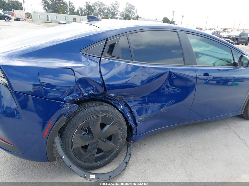 2026 Toyota Prius Plug-In Hybrid Se VIN: JTDACACU5T3066384 Lot: 45474934