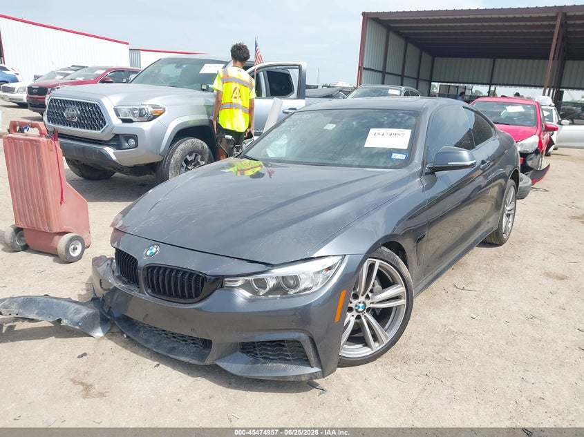 Vin: wba3r1c51fk195472, lot: 45973094, bmw 435i 20152