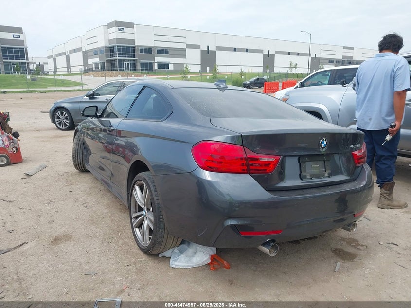 Vin: wba3r1c51fk195472, lot: 45973094, bmw 435i 20153