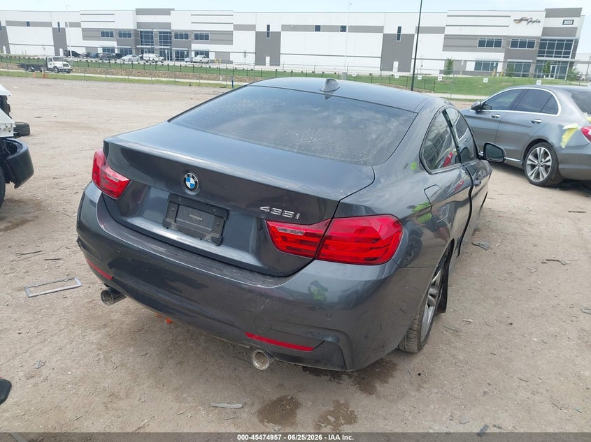 Vin: wba3r1c51fk195472, lot: 45973094, bmw 435i 20154
