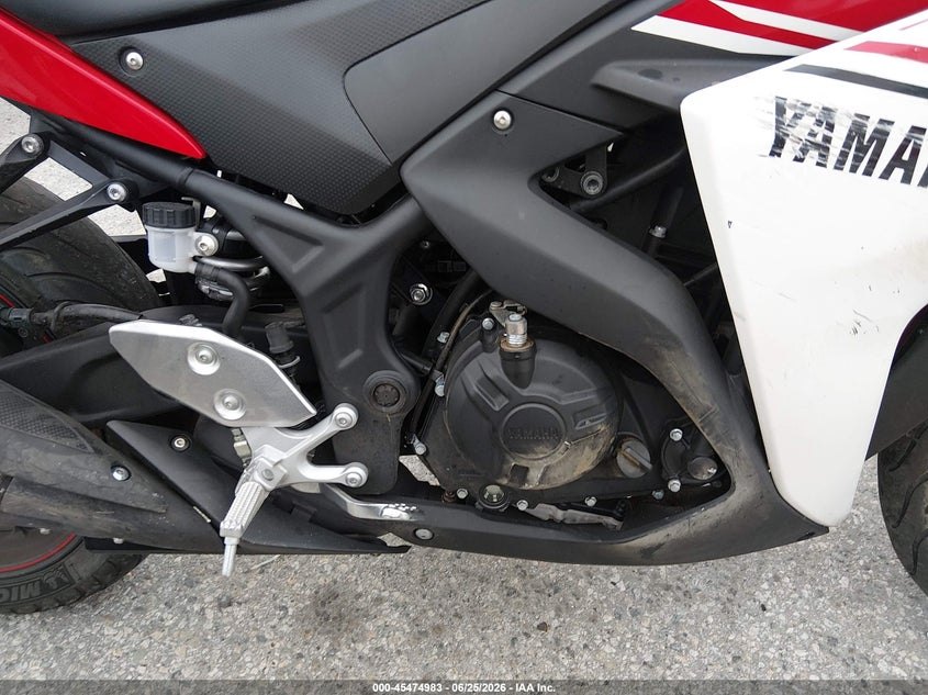 2015 Yamaha Yzfr3 VIN: MH3RH06Y8FK005247 Lot: 45474983