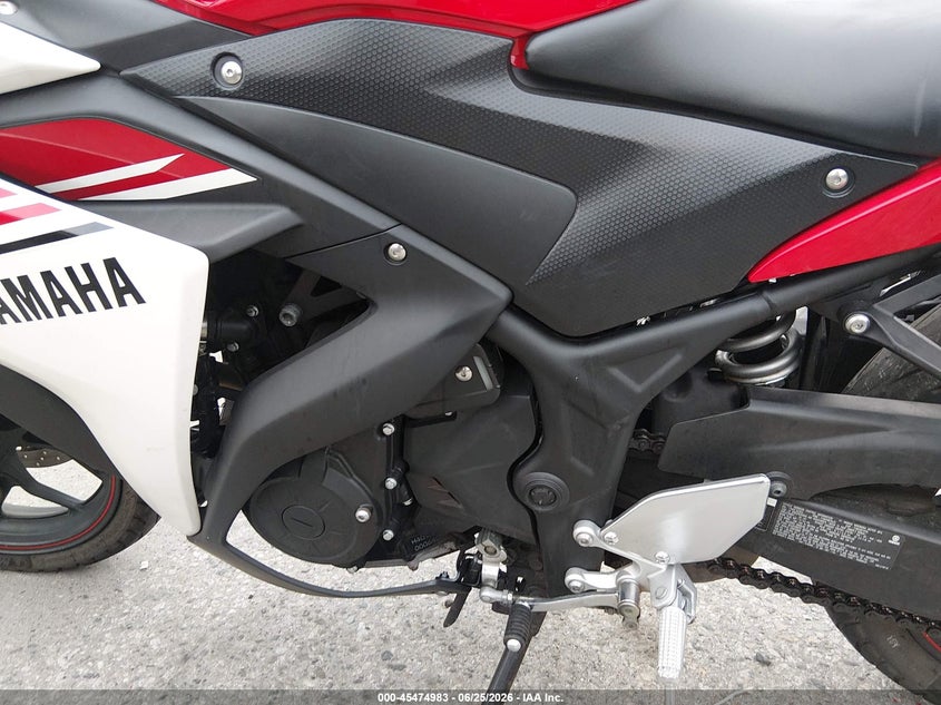 2015 Yamaha Yzfr3 VIN: MH3RH06Y8FK005247 Lot: 45474983
