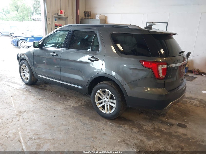 Vin: 1fm5k7dh3hgb13786, lot: 45973134, ford explorer xlt 20173