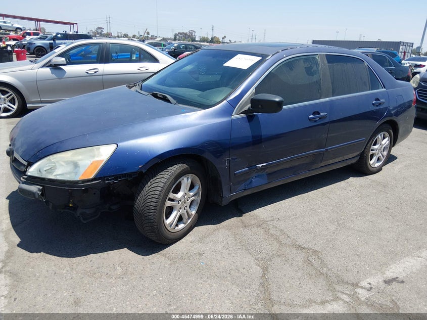 2006 Honda Accord 2.4 Ex JHMCM56886C006937 photo 1