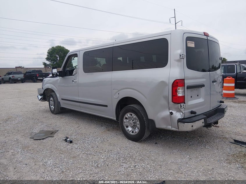 Vin: 5bzaf0aa1ln851984, lot: 45973138, nissan nv passenger nv3500 hd sl 20203