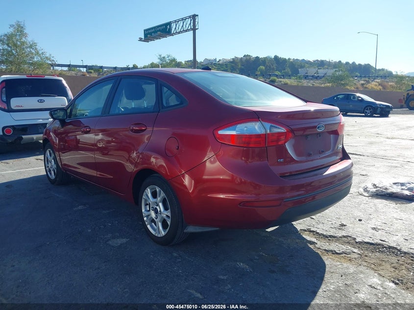 Vin: 3fadp4bj6gm198445, lot: 45973147, ford fiesta se 20163