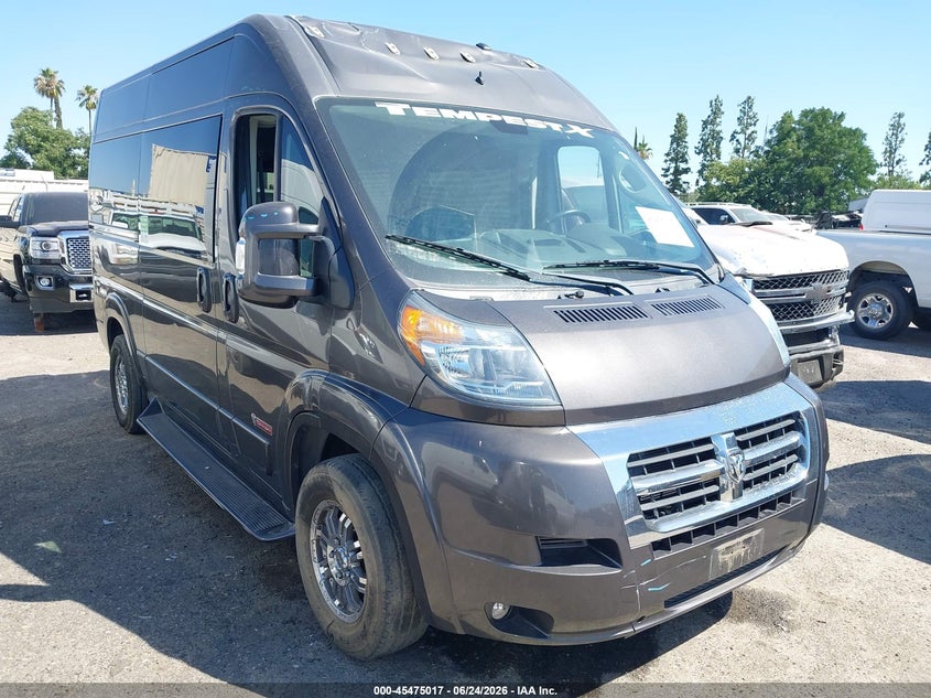 Vin: 3c6trvbg8je146706, lot: 45973154, ram promaster 1500 high roof 136 wb 2018 img_1