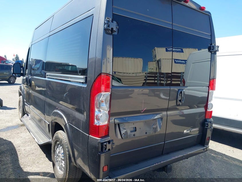 Vin: 3c6trvbg8je146706, lot: 45973154, ram promaster 1500 high roof 136 wb 20183