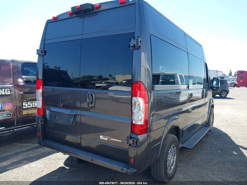 Vin: 3c6trvbg8je146706, lot: 45973154, ram promaster 1500 high roof 136 wb 20184