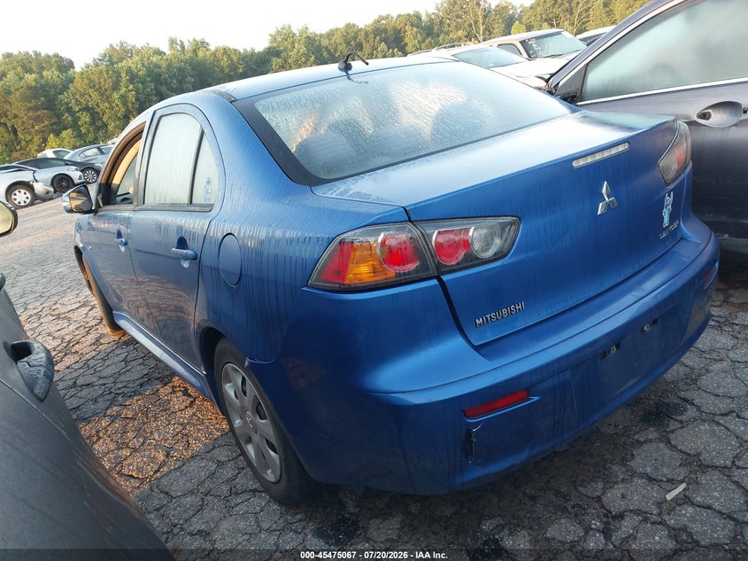 Vin: ja32u2fu8fu006759, lot: 45973204, mitsubishi lancer es 20153