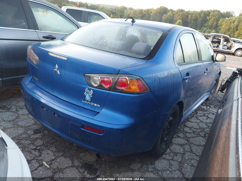 Vin: ja32u2fu8fu006759, lot: 45973204, mitsubishi lancer es 20154