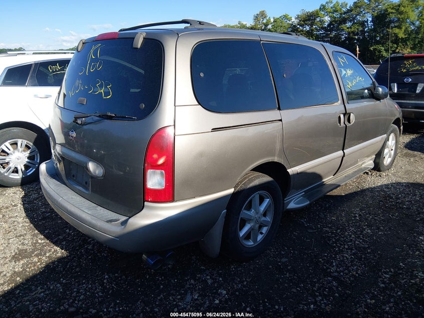 2002 NISSAN QUEST auction photo 4