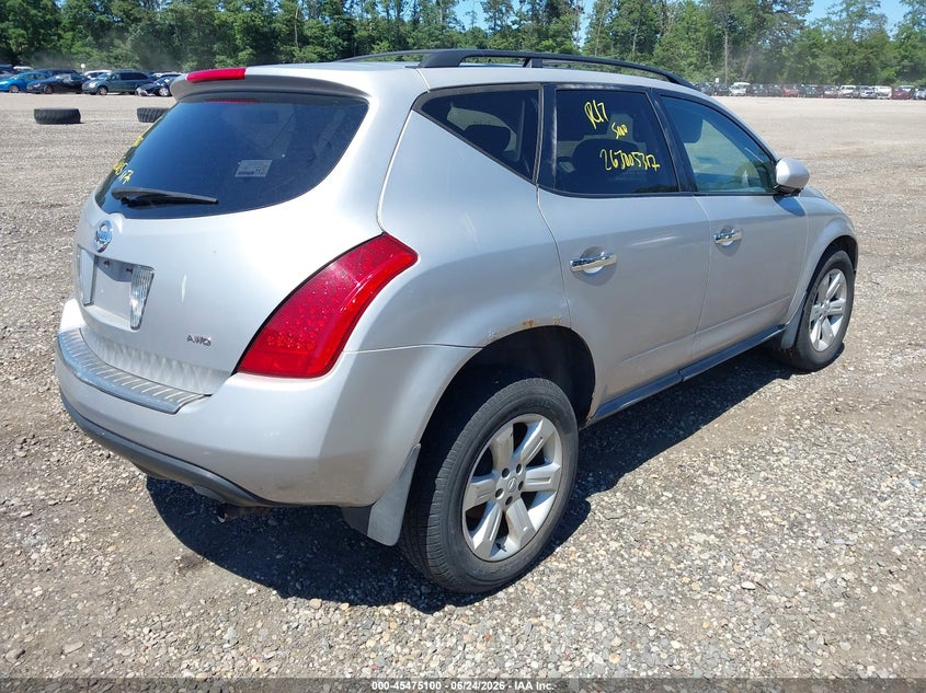 2006 NISSAN MURANO auction photo 4