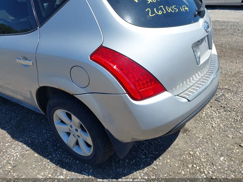 2006 NISSAN MURANO auction photo 6