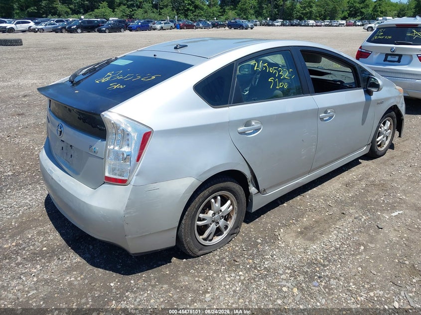2010 TOYOTA PRIUS auction photo 4