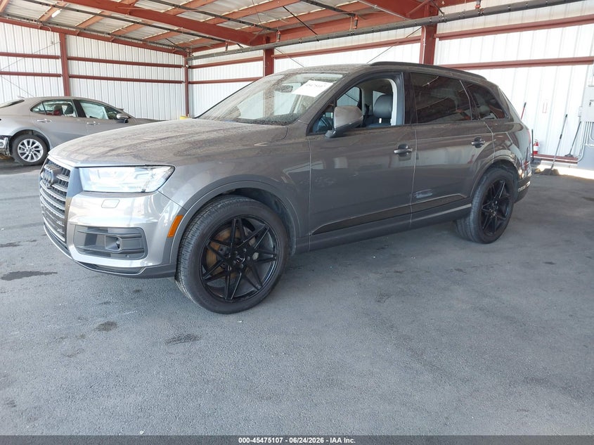 Vin: wa1lhaf75hd045188, lot: 45973244, audi q7 2.0t premium 20172