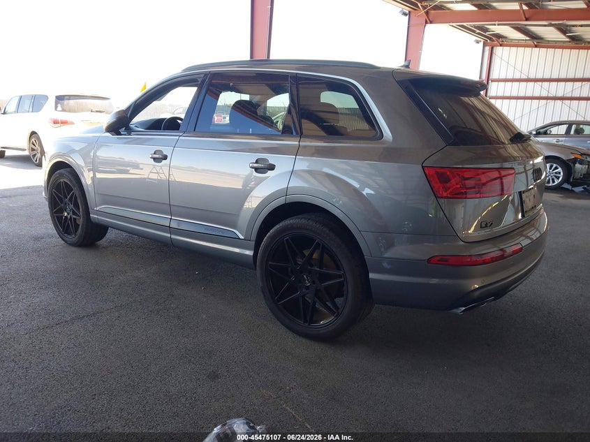 Vin: wa1lhaf75hd045188, lot: 45973244, audi q7 2.0t premium 20173