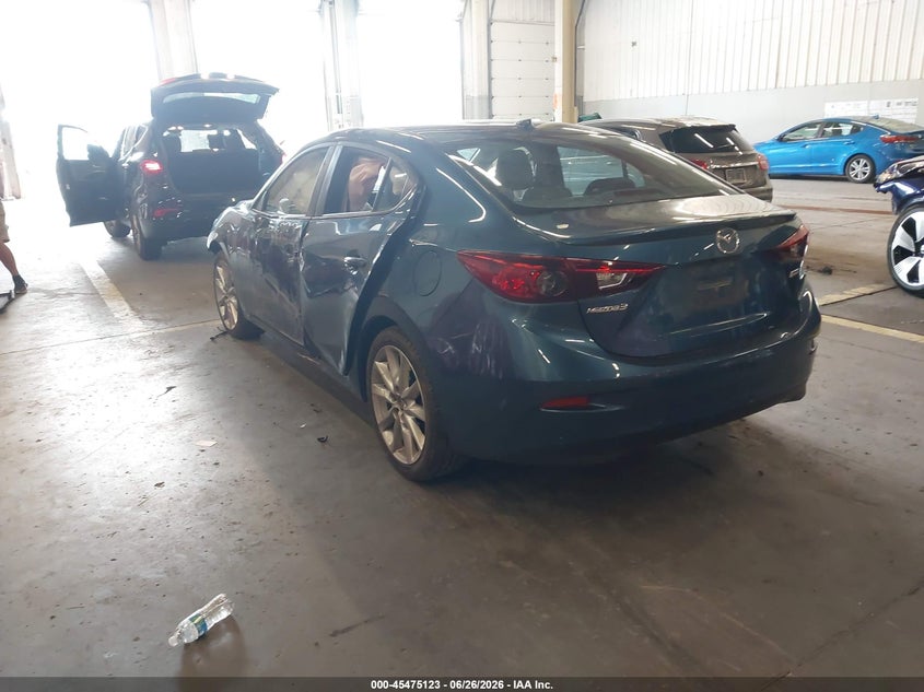 Vin: jm1bn1w38h1136660, lot: 45973260, mazda mazda3 grand touring 20173