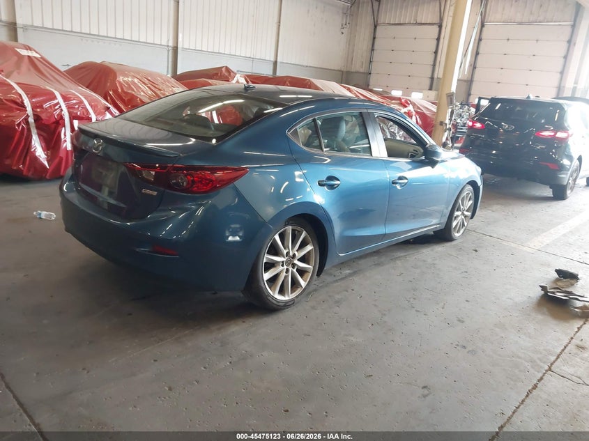 Vin: jm1bn1w38h1136660, lot: 45973260, mazda mazda3 grand touring 20174