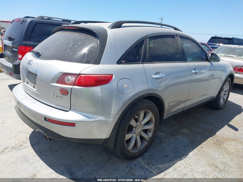 2006 INFINITI FX35 auction photo 4