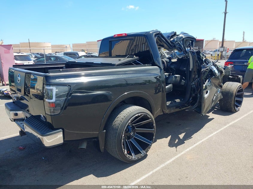 Vin: 1n6aa0ed3bn305587, lot: 45973305, nissan titan sl 20114