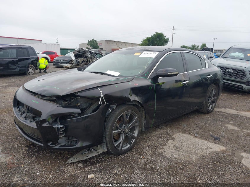 Vin: 1n4aa5ap2ec488597, lot: 45973314, nissan maxima 3.5 s/3.5 sv 20142