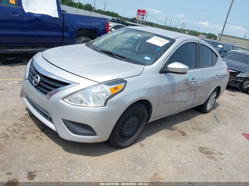 Vin: 3n1cn7ap8jl819509, lot: 45973322, nissan versa 1.6 sv 20182