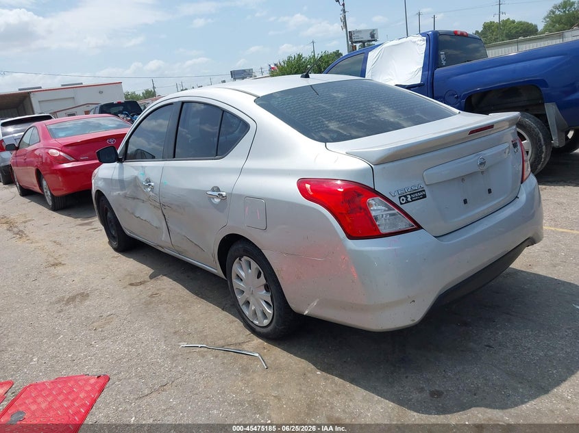 Vin: 3n1cn7ap8jl819509, lot: 45973322, nissan versa 1.6 sv 20183