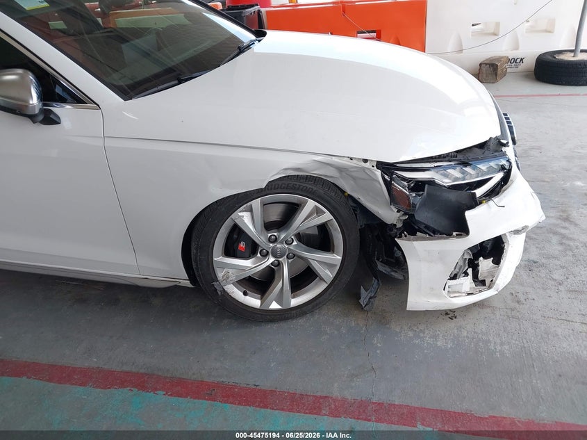 2020 Audi S4 Premium Plus Tfsi Quattro Tiptronic VIN: WAUB4AF45LA052068 Lot: 45475194