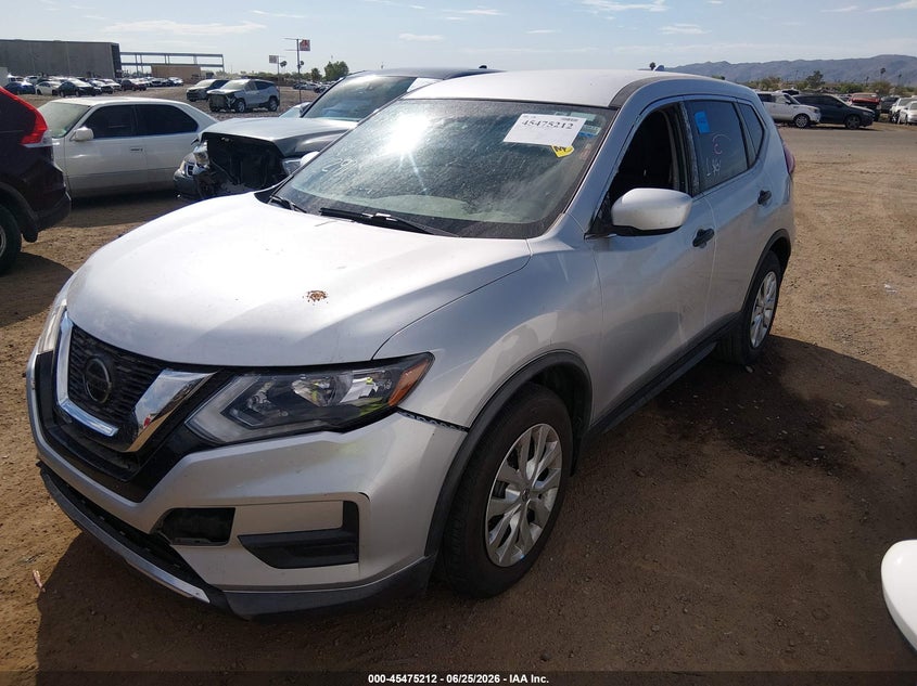 2019 Nissan Rogue, Engine Damage, IAAI, VIN KNMAT2MT8KP542291 — photo 2