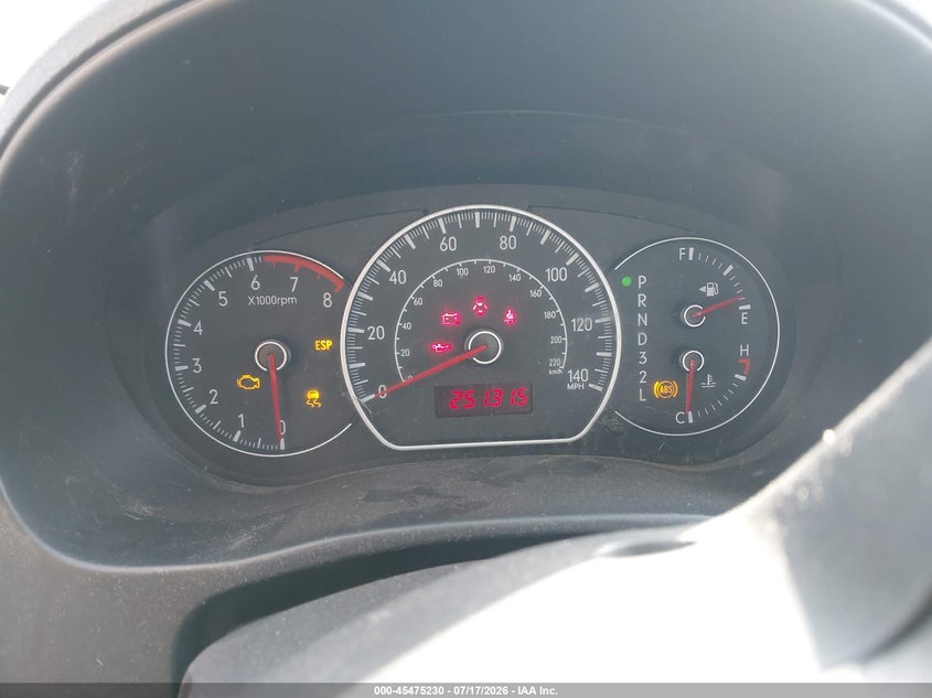 2008 SUZUKI SX4 auction photo 7