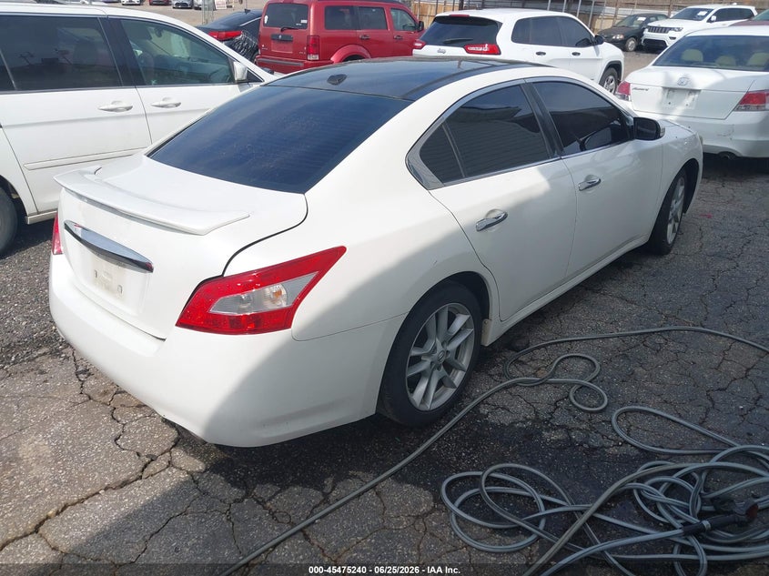 2010 NISSAN MAXIMA SEDAN 3.5L V-6 DOHC, VVT, 290HP