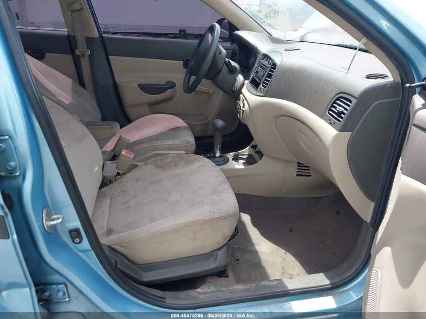 2009 HYUNDAI ACCENT auction photo 5