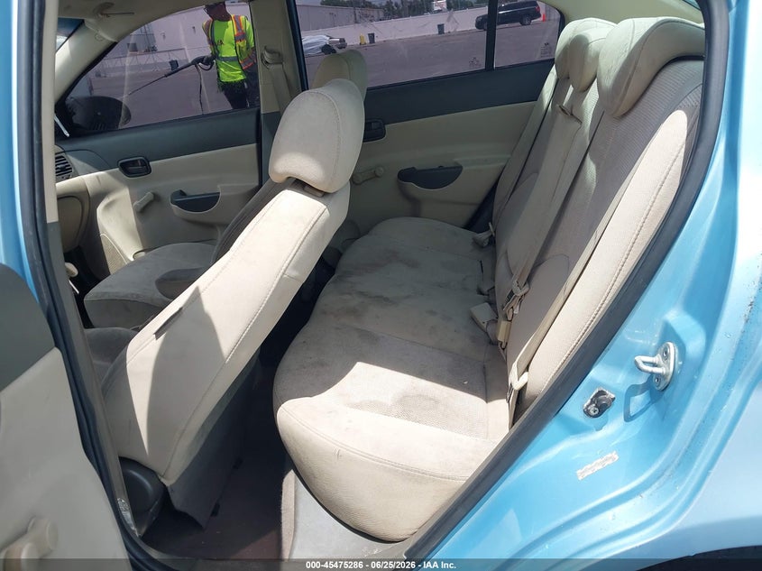 2009 HYUNDAI ACCENT auction photo 8