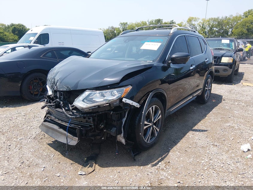 Vin: 5n1at2mt4jc845666, lot: 45973498, nissan rogue sl 20182
