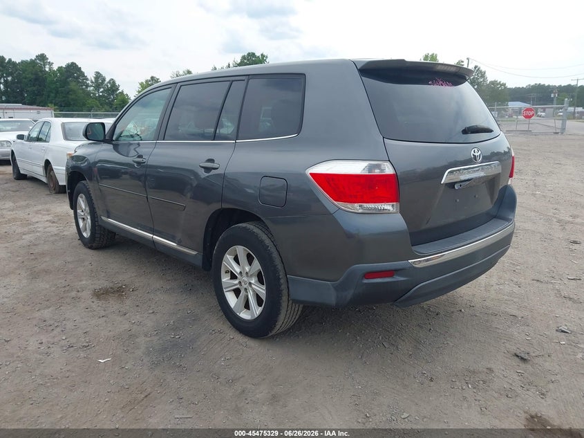 2011 TOYOTA HIGHLANDER SPORT UTILITY VEHICLE 2.7L I-4 DOHC, VVT, 187HP