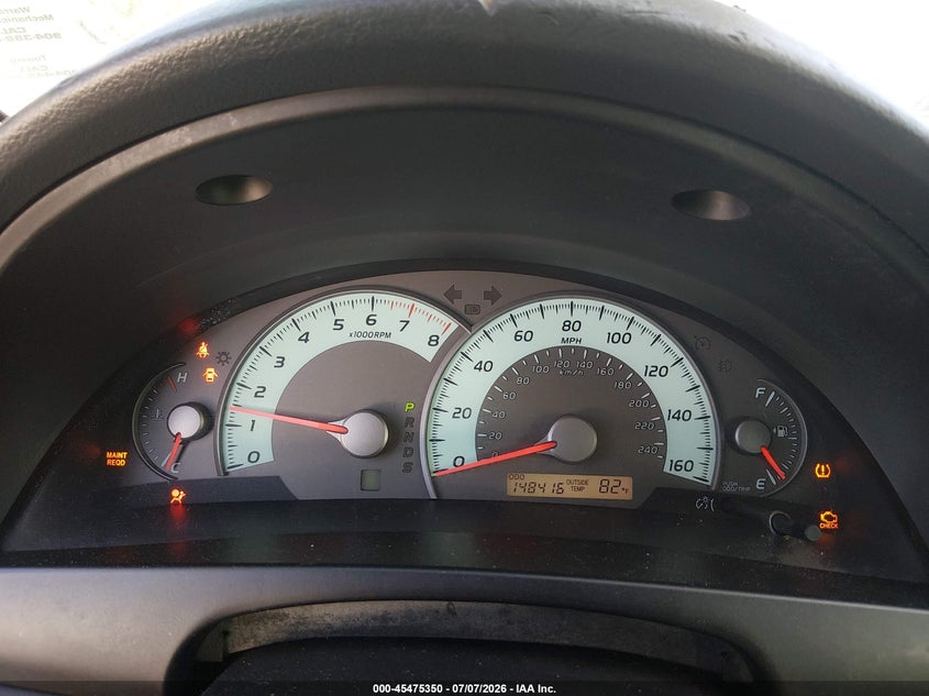 2007 TOYOTA CAMRY auction photo 7
