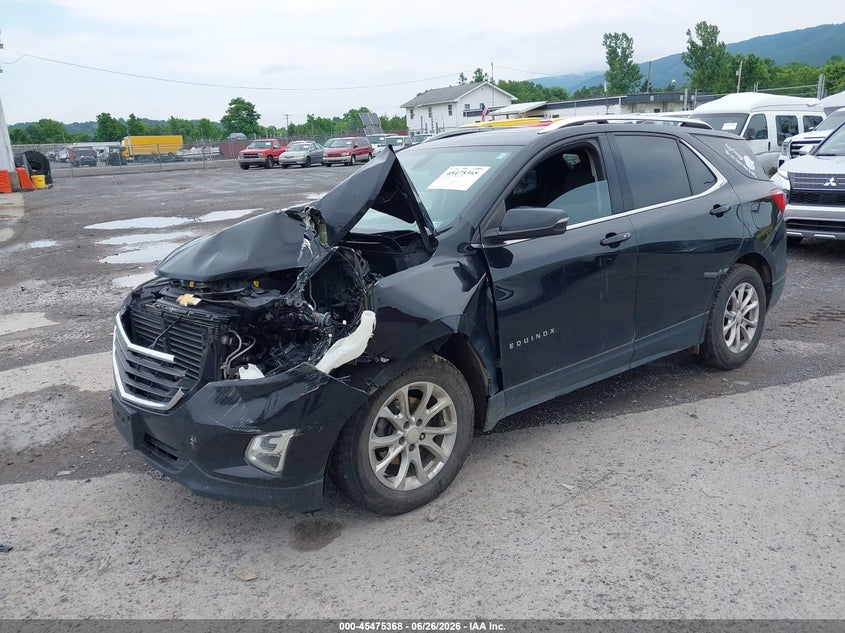2019 Chevrolet Equinox, Удар спереду, IAAI, VIN 3GNAXKEVXKL286873 — фото 2