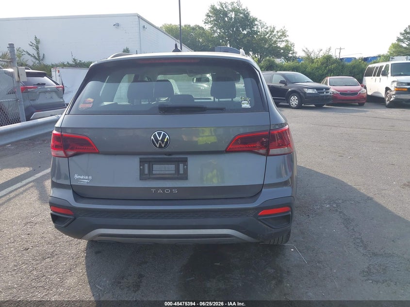 2022 Volkswagen Taos 1.5T S VIN: 3VVCX7B23NM007837 Lot: 45475394